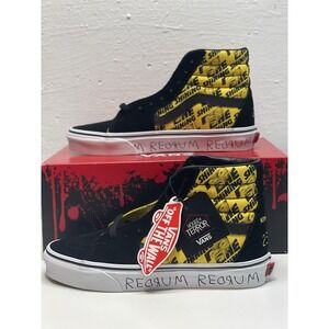 Vans Sneaker‎ x House Of Terror The Shining Sk8-Hi Yellow Black Women Size 8 New